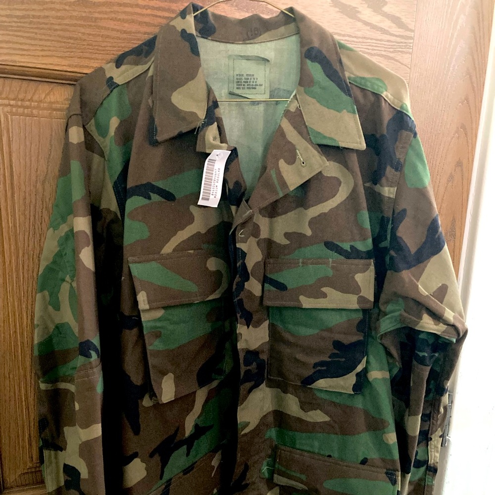 Camo jacket. Medium